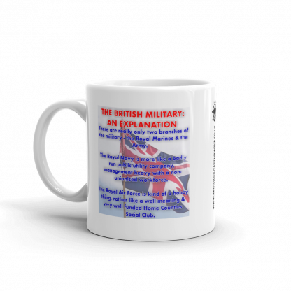 MILITARY EXPLANATION Mug