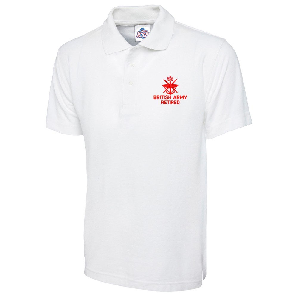 British Army Retired Polo Shirt – British Military Humour
