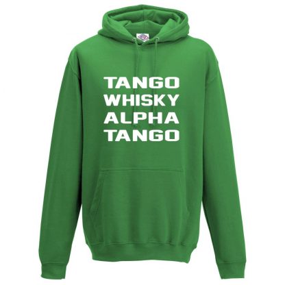 Mens T.W.A.T Hoodie - Kelly Green, 2XL