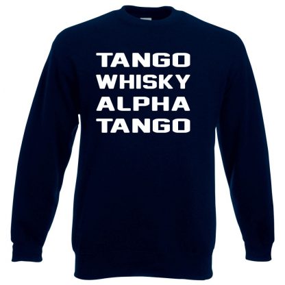 T.W.A.T Sweatshirt - Navy, 3XL