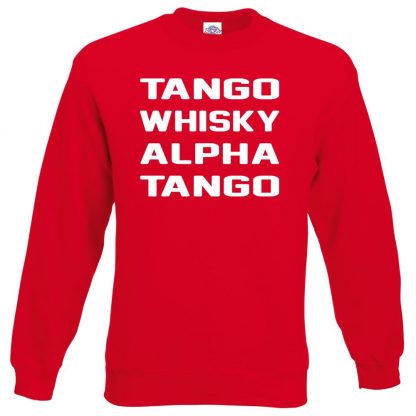 T.W.A.T Sweatshirt - Red, 2XL