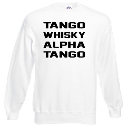 T.W.A.T Sweatshirt - White, 3XL