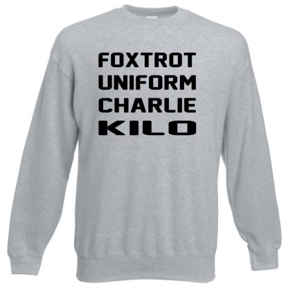 F.U.C.K Sweatshirt - Grey, 3XL