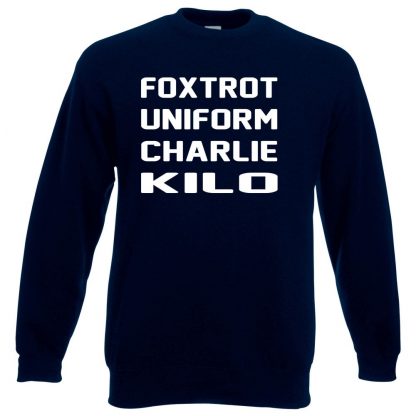 F.U.C.K Sweatshirt - Navy, 3XL