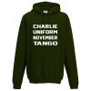 Mens C.U.N.T Hoodie - Forest Green, 2XL