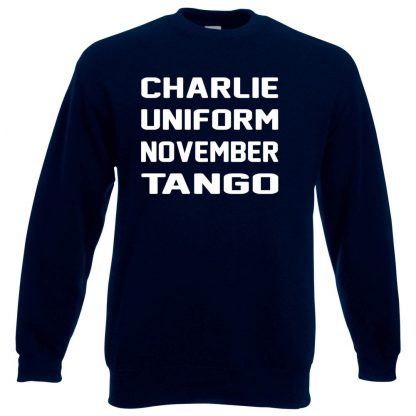 C.U.N.T Sweatshirt - Navy, 3XL