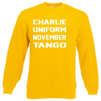 C.U.N.T Sweatshirt - Yellow, 2XL