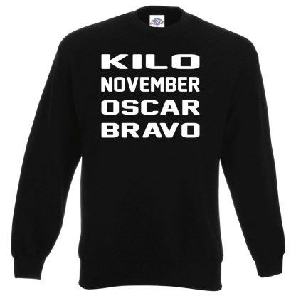 K.N.O.B Sweatshirt - Black, 3XL