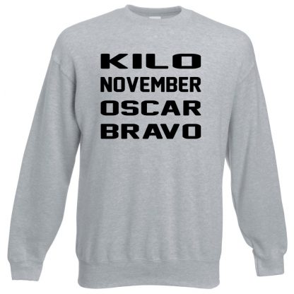 K.N.O.B Sweatshirt - Grey, 3XL