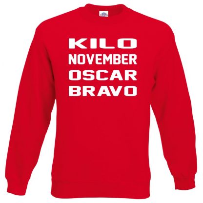 K.N.O.B Sweatshirt - Red, 2XL