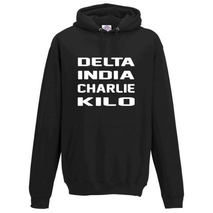 Mens D.I.C.K Hoodie - Black, 5XL