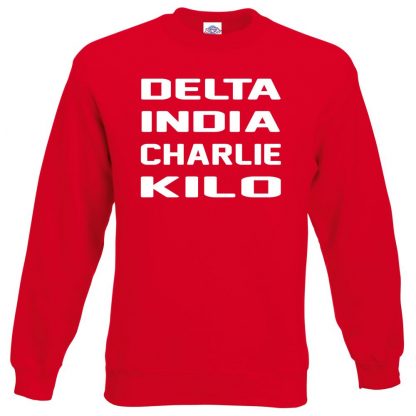 D.I.C.K Sweatshirt - Red, 2XL