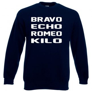 B.E.R.K Sweatshirt - Navy, 3XL