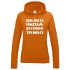 Ladies B.I.N.T Hoodie - Orange, 18