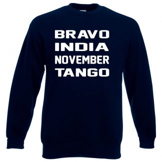 B.I.N.T Sweatshirt - Navy, 3XL