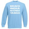 B.I.N.T Sweatshirt - Sky Blue, 2XL