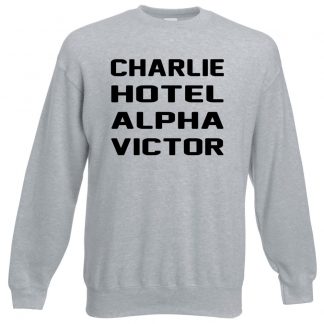 C.H.A.V Sweatshirt - Grey, 3XL