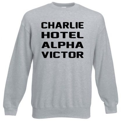 C.H.A.V Sweatshirt - Grey, 3XL