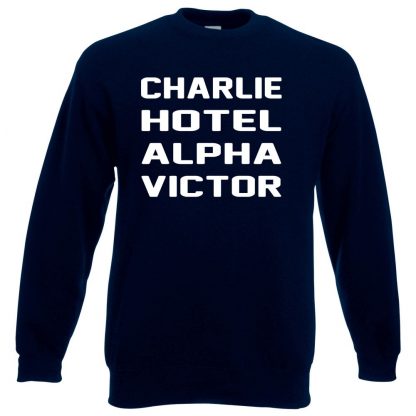 C.H.A.V Sweatshirt - Navy, 3XL