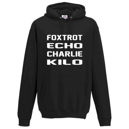 Mens F.E.C.K Hoodie - Black, 5XL
