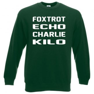 F.E.C.K Sweatshirt - Bottle Green, 2XL