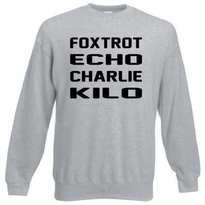 F.E.C.K Sweatshirt - Grey, 3XL