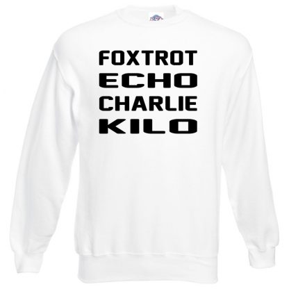 F.E.C.K Sweatshirt - White, 3XL