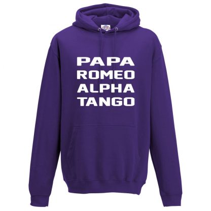 Mens P.R.A.T Hoodie - Purple, 3XL