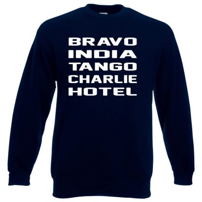 B.I.T.C.H Sweatshirt - Navy, 3XL