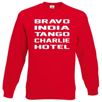 B.I.T.C.H Sweatshirt - Red, 2XL