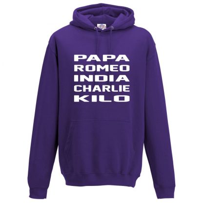 Mens B.R.I.C.K Hoodie - Purple, 3XL