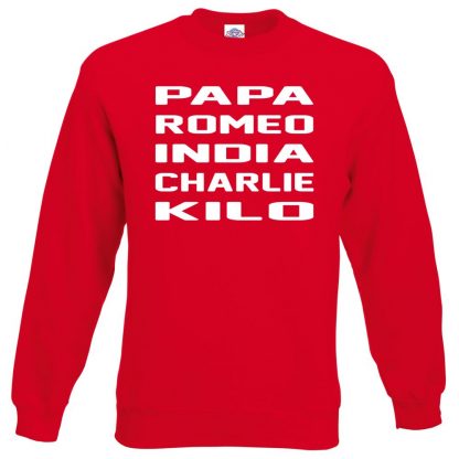 B.R.I.C.K Sweatshirt - Red, 2XL
