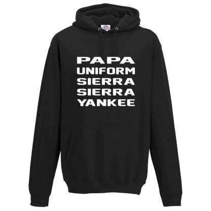 Mens P.U.S.S.Y Hoodie - Black, 5XL