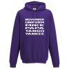 Mens N.U.M.P.T.Y Hoodie - Purple, 3XL