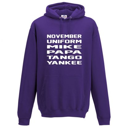 Mens N.U.M.P.T.Y Hoodie - Purple, 3XL