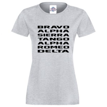 Ladies B.A.S.T.A.R.D T-Shirt - Heather Grey, 18