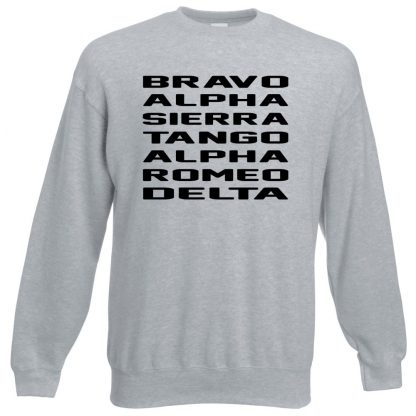 B.A.S.T.A.R.D Sweatshirt - Grey, 3XL