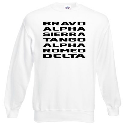 B.A.S.T.A.R.D Sweatshirt - White, 3XL