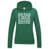 Ladies B.E.L.L.E.N.D Hoodie - Bottle Green, 18