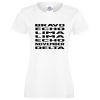 Ladies B.E.L.L.E.N.D T-Shirt - White, 18
