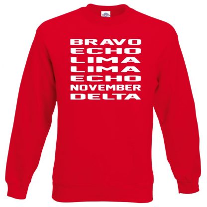 B.E.L.L.E.N.D Sweatshirt - Red, 2XL