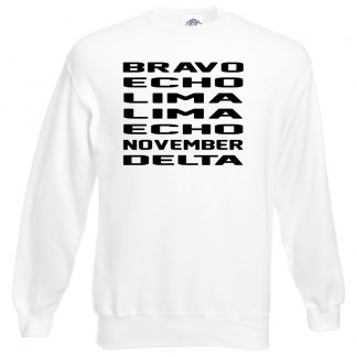 B.E.L.L.E.N.D Sweatshirt - White, 3XL