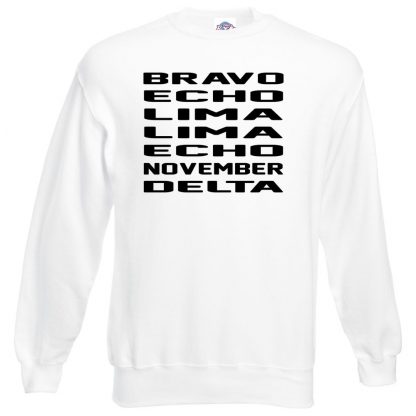 B.E.L.L.E.N.D Sweatshirt - White, 3XL