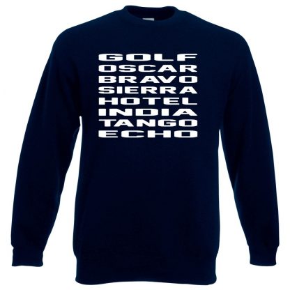 G.O.B.S.H.I.T.E Sweatshirt - Navy, 3XL