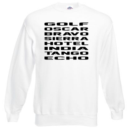 G.O.B.S.H.I.T.E Sweatshirt - White, 3XL