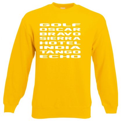 G.O.B.S.H.I.T.E Sweatshirt - Yellow, 2XL