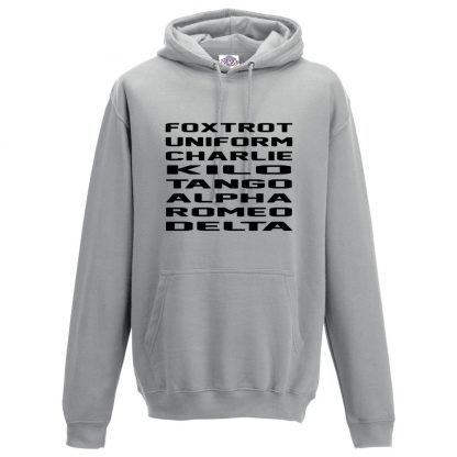 Mens F.U.C.K.T.A.R.D Hoodie - Charcoal, 2XL