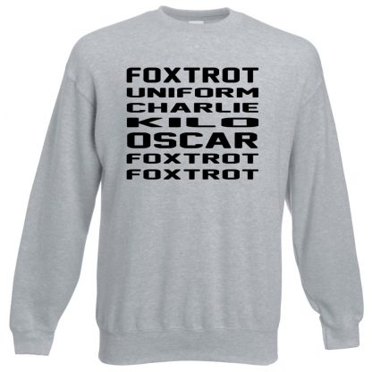F.U.C.K.O.F.F Sweatshirt - Grey, 3XL