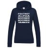 Ladies F.A.N.N.Y Hoodie - Navy, 18