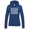Ladies F.A.N.N.Y Hoodie - Royal Blue, 18